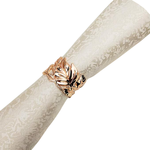 Fantaisie Design Bronze Maille À La Main Ronds De Serviette Ensemble De 4 Accessoires De Serviette Pour La Maison Hôtel Décor Rond De Serviette Au Prix De Gros - Product Image 3