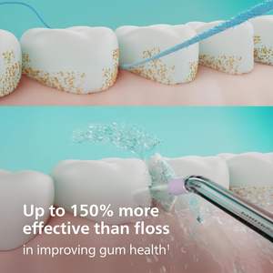 Philips Sonicare Cordless Power Flosser 3000 - Hydropulseur sans fil avec technologie Quad Stream innovante, irrigateur buccal - Product Image 4