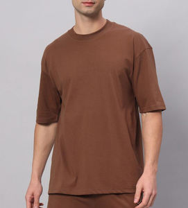 Ensemble de t-shirts de haute qualité pour hommes, ensemble d'été à manches courtes de couleur unie, nouveau design personnalisé - Product Image 5
