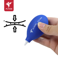 Pompe à air en caoutchouc FLYCDI et brosse de nettoyage pour objectif d'appareil photo reflex numérique, téléphone, ordinateur portable, outils de nettoyage