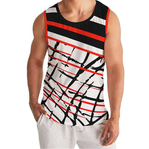 Débardeur de sport décontracté pour homme, respirant, en spandex/coton, haut de sport, logo personnalisé, méthode de tissage tricotée, style streetwear - Product Image 6