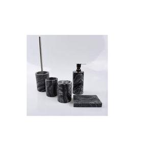 Décoration de la maison Design moderne marbre cinq trous cadre marbre 14x7x8cm ensemble d'accessoires de salle de bain avec vente - Product Image 1