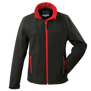 Chaqueta Softshell táctica impermeable a prueba de viento para hombre con cuello levantado estilo bombardero para senderismo caza y logotipo de lona - Product Image 1