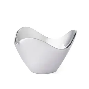 Luxury Artisan <b>Crafted</b> Bowl Premium Home Styling Piece Decoration Carved Rim Gloss Bowl safe plated by Zahid Exports - Product Image 6
