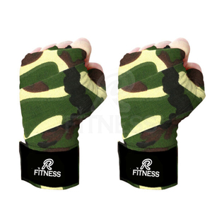 High Quality Camouflage Cotton Boxing Hand Wraps Custom Logo Eco-friendly Comfortable Soft <b>Dummy</b> Type for MMA Training Wholesale - Product Image 1