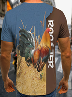 T-shirt imprimé par sublimation pour hommes, direct d'usine, 100% polyester, t-shirt graphique à manches courtes personnalisé, vêtements de sport décontractés