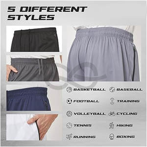 กางเกงขาสั้นคาร์โก้ลำลองสไตล์สตรีทสำหรับผู้ชาย ทนทาน ทันสมัย ขายส่ง รับผลิตแบบ OEM แบรนด์ของคุณเอง ลายเรียบ ปักลาย ระบายอากาศได้ดี - Product Image 5