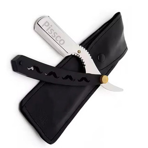 มีดโกนที่โกนหนวดเหล็กพับได้โกนหนวดด้วยมือเครื่องมือกำจัดขนมีดโกนตรง - Product Image 3