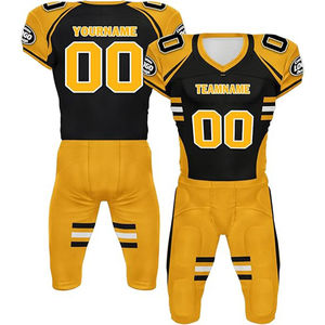 Camiseta de fútbol americano de la mejor calidad, uniforme de equipo juvenil, kit de uniforme de fútbol americano con logotipo personalizado - Product Image 3