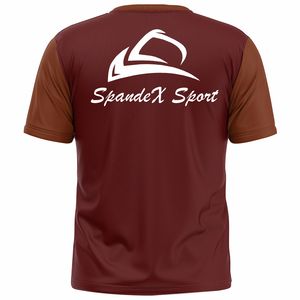 Chemises de sublimation unisexes 100% polyester t-shirts surdimensionnés en vrac - Product Image 2