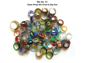 <b>Indian</b> Wholesaler Hot Selling Premium Fancy Mix Color Glass <b>Ring</b> Available in Best Supplier Price from Factory Manufacturing - Product Image 4