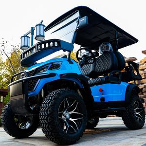 Voiturettes de golf électriques flexibles personnalisées 6 passagers 6 places Smart Golf Car - Product Image 3