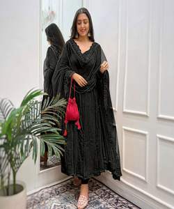 ชุดเสื้อผ้าฝ้ายปากีสถานเสื้อเบลาส์ทางการดีไซน์บูติกแบบสุภาพ - Product Image 1