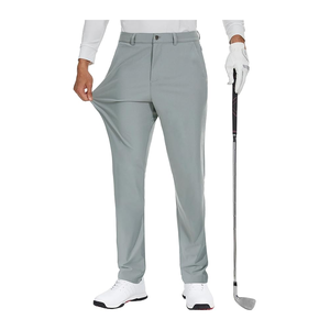 Casual plisado para hombre lavado con pierna cónica: Estilo de inspiración vintage, tela suave y pestañas ajustables en la cintura - Product Image 1