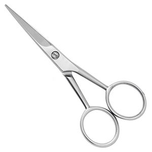 High Grade Razor Edge <b>Beard</b> <b>Scissors</b> 5 Inch Salon <b>Scissors</b> Dall Finish Stainless Steel <b>Beard</b> <b>Scissor</b> For Salon - Product Image 1