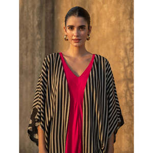 Chaleco con superposición de madera de palisandro para mujer - Product Image 4