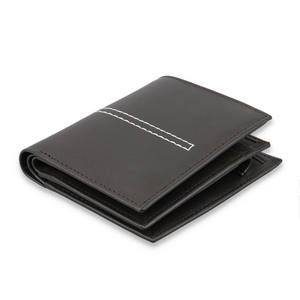 Bajo MOQ Cartera de los hombres de cuero genuino Multi Tarjeta de diseño corto al por mayor logotipo personalizado de alta calidad Premium tarjetero para hombres - Product Image 1