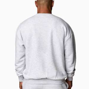 ชุดเสื้อมีฮู้ดผ้าฟลีซผ้าฝ้ายลำลองสำหรับผู้ชายชุดวอร์มกันลมระบายอากาศกางเกงขาบานออกแบบโลโก้ได้ตามที่ต้องการสำหรับฤดูหนาว - Product Image 5