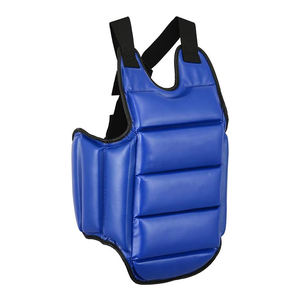 Offre Spéciale gros pas cher Top qualité Durable karaté poitrine garde corps protection en cuir boxe Sanda poitrine protecteur épaissi - Product Image 2
