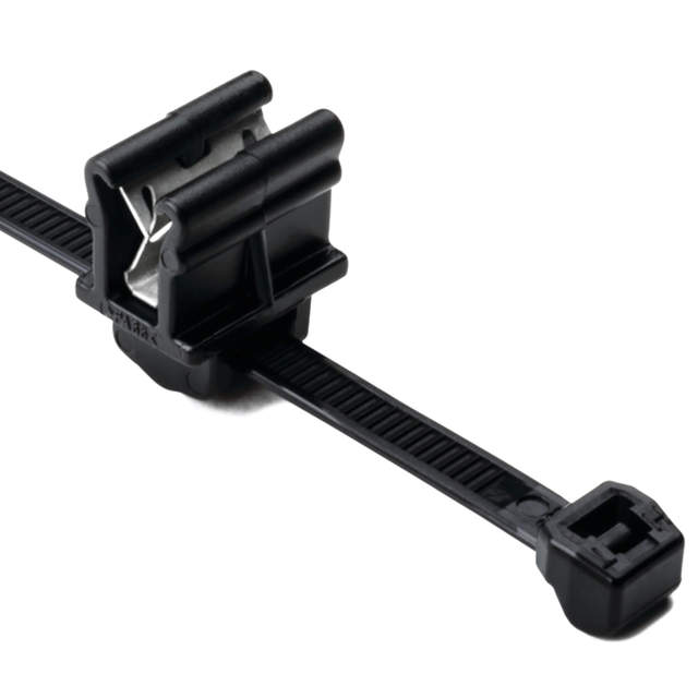 Wholesale Automotive Parts Edge Clip Cable Tie EC10 1-3mm Panel UV Protected Self Locking Nylon PA66 Zip Ties 4.8mm 200mm