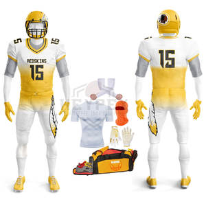 Paquete personalizado de oferta de fútbol americano, ropa de entrenamiento juvenil Premium, uniformes, guantes, pasamontañas, camisas de compresión, accesorios - Product Image 1