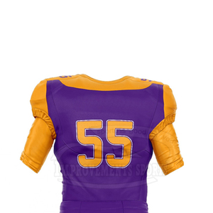 2024 nouveauté uniforme de Football américain meilleure vente ensembles respirants avec nom de l'équipe quantité minimale de commande bas - Product Image 5