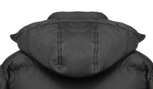 แจ็กเก็ตขนเป็ดกันน้ำแบบซิปกลับด้านได้สำหรับทุกเพศทรงหลวมสไตล์วินเทจ - Product Image 2