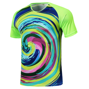 T-shirts pour hommes de haute qualité, sublimés, vente en gros, 100% polyester, respirants, séchage rapide, écologiques, manches courtes, sport, gym - Product Image 5