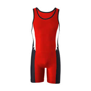 Matériau de haute qualité unisexe sublimé lutte Singlet haltérophilie prix de gros fabriqué en usine hommes Gym débardeurs - Product Image 2