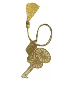 Conception de clé en laiton Signet en laiton Accessoires de cadeau de bureau de qualité admirable qualité standard au coût le plus bas - Product Image 2