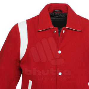 Customized Color <b>Men</b> <b>Woolen</b> Lettermen <b>Jackets</b> High Quality Breathable Winter Front Logo Customized Size Casual Design - Product Image 3
