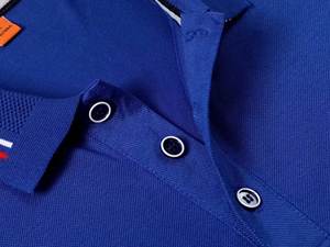 Alta calidad 100% algodón hombres camisetas Polo Casual Slim Fit diseño básico algodón camisas Polo cuello camiseta para hombres - Product Image 3