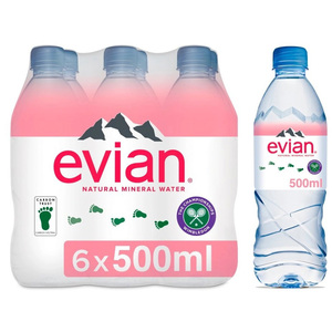 <strong>Wholesale</strong> for <strong>Evian</strong> Natural Spring <strong>Water</strong> <strong>1.5L</strong>/12pk in Glass Bottles for <strong>Evian</strong> Mineral <strong>Water</strong> 330ml PET Bottle