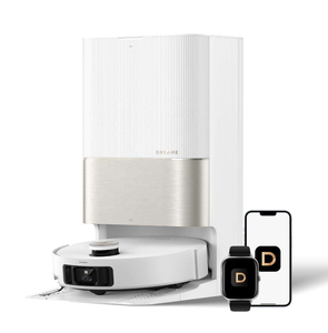 Nouvel aspirateur robot Dreame X50 Ultra complet, aspiration >2499Pa, blanc, avec fonction d'auto-vidage, auto-nettoyage, moteur sans balais, garantie de 3 ans - Product Image 1