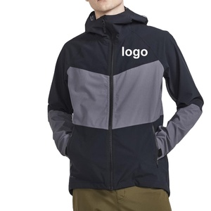 Veste de sport décontractée à capuche personnalisée de haute qualité pour hommes, couleur unie avec logo personnalisé, col à capuche, vestes d'extérieur pour hommes - Product Image 1