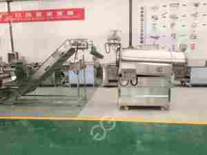 Friteuse continue pour collations à granulés et Namkeens Équipement de friture automatique à haute capacité pour usine alimentaire - Product Image 5