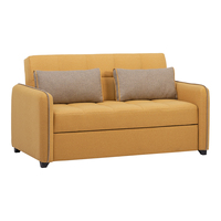 Europäisches Modulares Schlafsofa mit Ausziehfunktion und Massage-Funktion aus Stoff, Multifunktionales Hotel- und Wohnzimmer-Schlafzimmer-Möbelstück