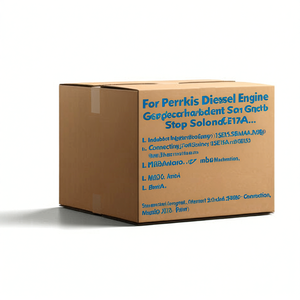 Solénoïde d'arrêt de remplacement pour moteur diesel Perkins 12SE15AA - Nouveau coussinet de bielle pour engins de construction - Product Image 2