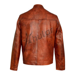 Chaqueta Universitaria Personalizada para Hombre con Mangas de Cuero para Invierno y Otoño Chaquetas para Hombre con Parche Bordado de Logo Lista para Enviar o Personalizar - Product Image 5