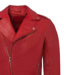 Blouson en cuir de moto haut de gamme pour homme, coupe-vent, couleurs personnalisables, pour longues distances, prix usine, vente en gros 2026 - Product Image 2