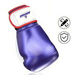 Guantes de Boxeo con Acolchado Equilibrado y Sensación Interior Suave, con Fabricación Duradera y Cómodos para Entrenamiento - Product Image 3