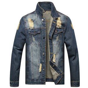 Denim Cotton Fabric <b>Jackets</b> Manufacturer Pigment Washing Oem Custom <b>Mens</b> Jean Denim <b>Jacket</b> - Product Image 1