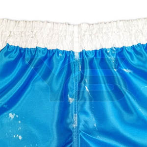 กางเกงมวยไทยคุณภาพสูงสำหรับผู้ชาย ผลิตจากโพลีเอสเตอร์/ผ้าไหม แห้งเร็ว น้ำหนักเบา ปรับแต่งได้ เหมาะสำหรับการฝึกซ้อมศิลปะการต่อสู้และมวย - Product Image 4