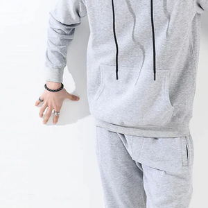 เสื้อฮู้ดของผู้ชายเสื้อฮู้ดพิมพ์โลโก้แบบกำหนดเอง100% - Product Image 5