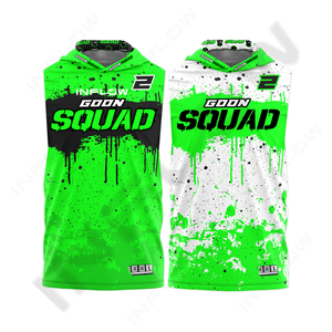 Maillot de football drapeau uniformes de football 7on7 uniforme de football conception personnalisée ensemble d'uniformes sublimés sweats à capuche et short de compression - Product Image 4