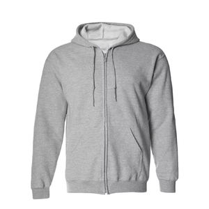 Sudadera con Capucha Unisex Premium con Logotipo Bordado Personalizado DDP, Sudadera de Alta Calidad para Hombre, 100% Algodón, con Cremallera, Estilo Urbano, Talla Grande - Product Image 1