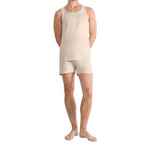 Men's Basic Cotton <b>Tank</b> <b>Top</b> - Breathable Sleeveless Casual Wear And Gym Workouts Solid Color Lightweight Cotton/Polyester - Product Image 3