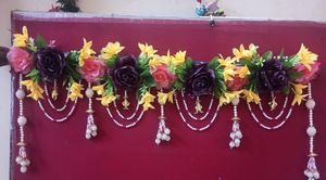 แถบโลหะหลายสีสำหรับตกแต่งบ้านและตกแต่งงานแต่งงานแบบแขวนประตูสไตล์พื้นเมือง - Product Image 6