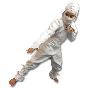 Uniformes de ninja sur mesure, vêtements d'arts martiaux, polyester/coton de haute qualité, séchage rapide, respirant, service OEM personnalisé sur le devant - Product Image 4