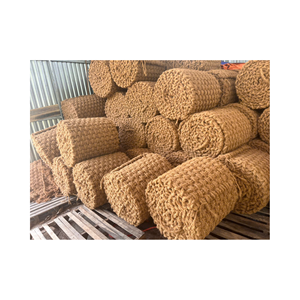 ม้วนเส้นใยมะพร้าว-ที่นอนทนทานด้วยผ้าฝ้าย100% สำหรับโครงการงานฝีมือและตะกร้า-แผ่นใยมะพร้าวเกรดเอ - Product Image 6